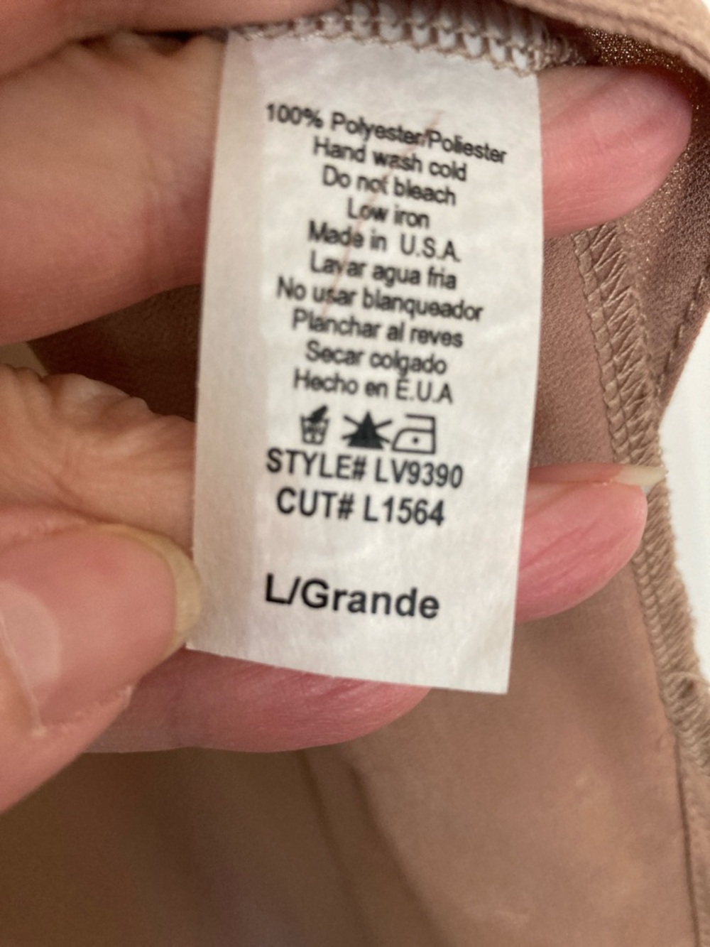 naked wardrobe blush tan sheer duster vest - Picture 3 of 8